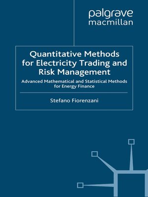 cover image of Quantitative Methods for Electricity Trading and Risk Management